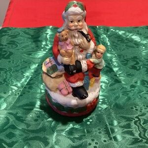 Santa Christmas  candle cover, snuffer